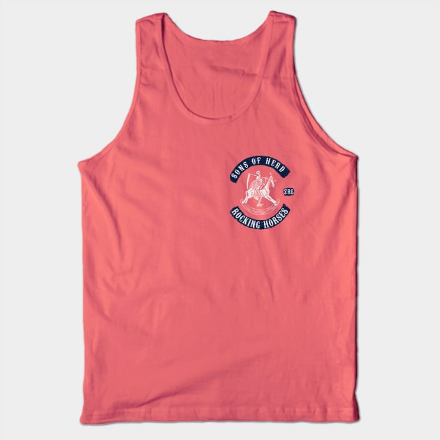 Herd of Rocking Horses Tank Top by a_man_oxford